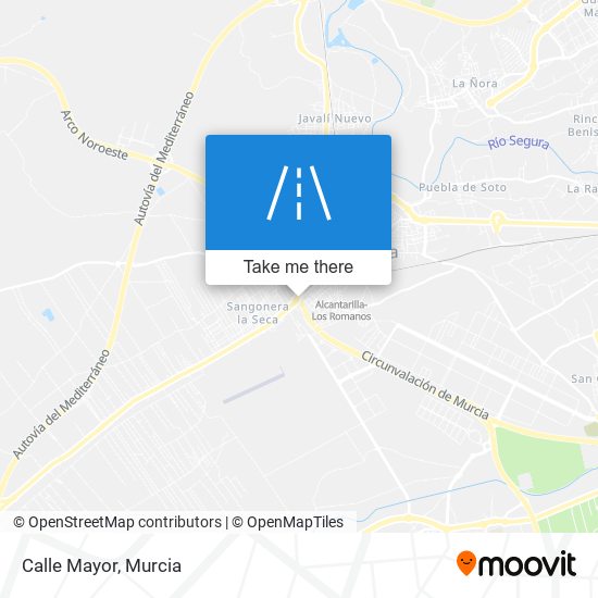 Calle Mayor map