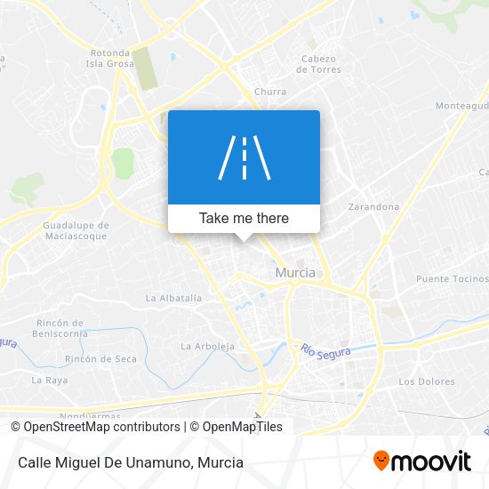 Calle Miguel De Unamuno map