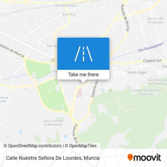 Calle Nuestra Señora De Lourdes map