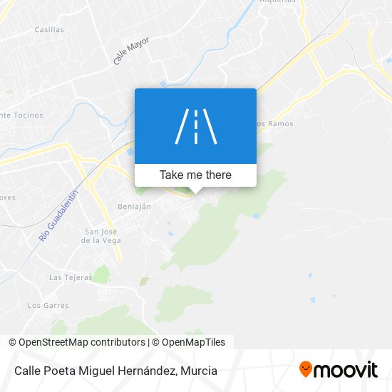 Calle Poeta Miguel Hernández map