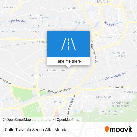Calle Travesía Senda Alta map