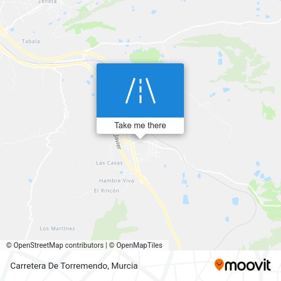 Carretera De Torremendo map