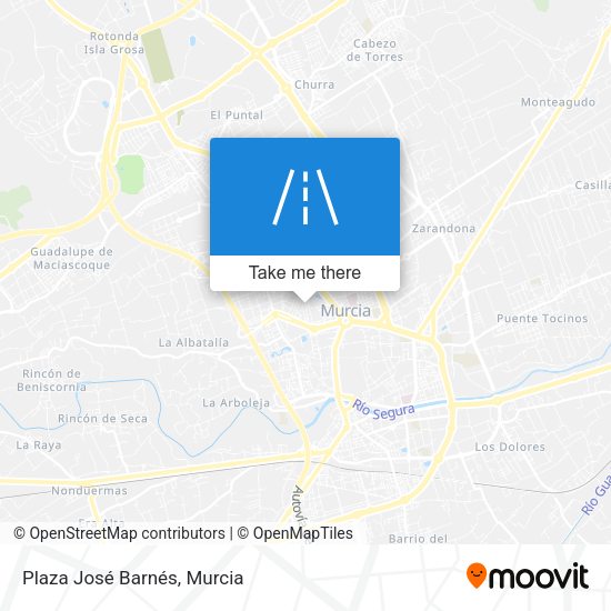 Plaza José Barnés map