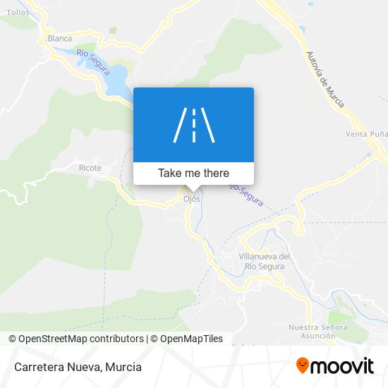 mapa Carretera Nueva