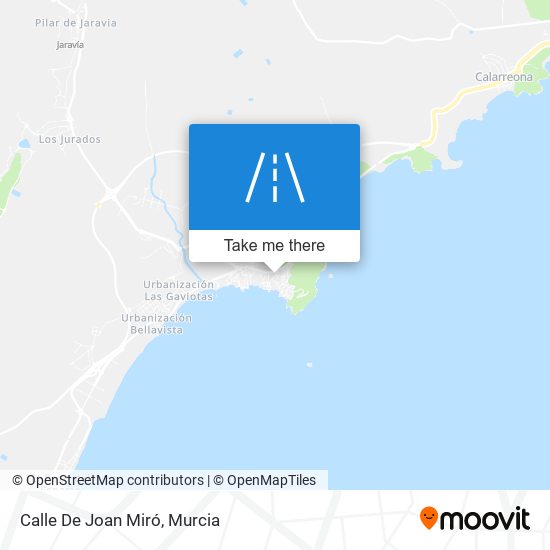 Calle De Joan Miró map