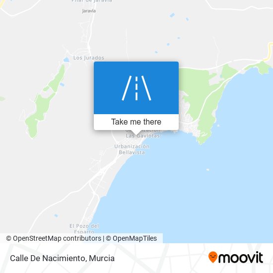 Calle De Nacimiento map