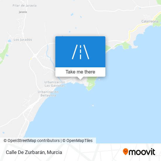 Calle De Zurbarán map