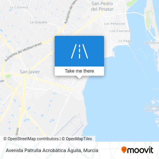 Avenida Patrulla Acrobática Águila map