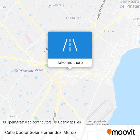 Calle Doctor Soler Hernández map