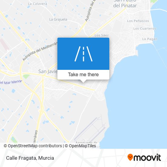 Calle Fragata map