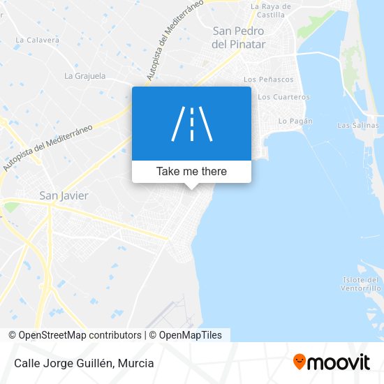 Calle Jorge Guillén map