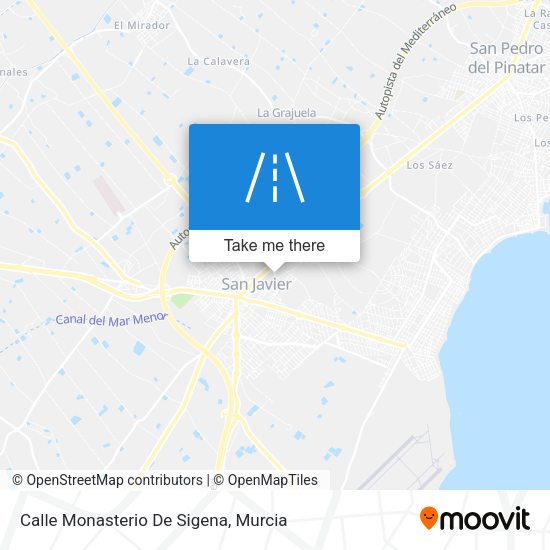 Calle Monasterio De Sigena map