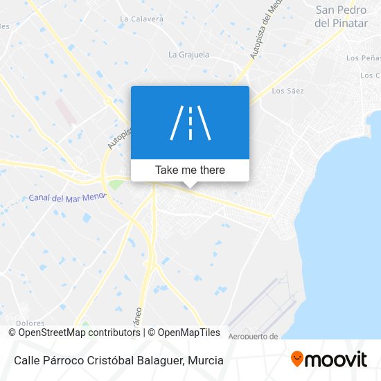 Calle Párroco Cristóbal Balaguer map
