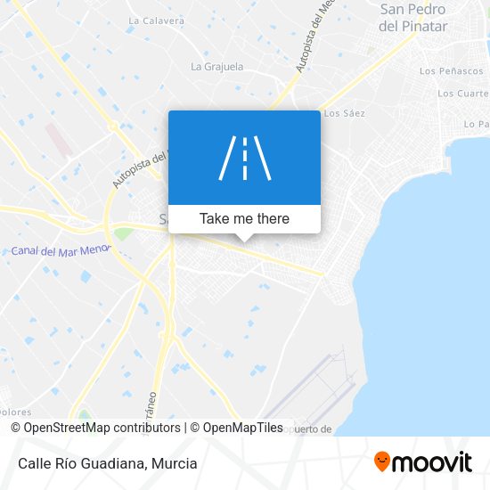 Calle Río Guadiana map