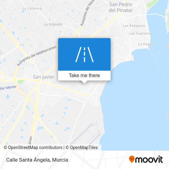 Calle Santa Ángela map