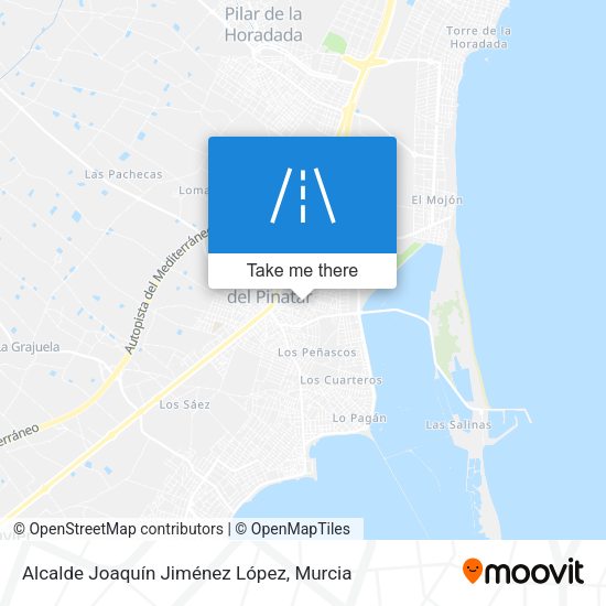 Alcalde Joaquín Jiménez López map