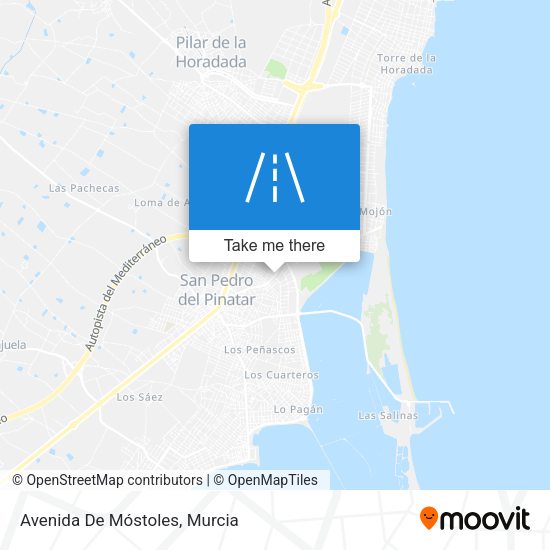 Avenida De Móstoles map
