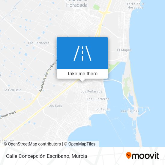 Calle Concepción Escribano map