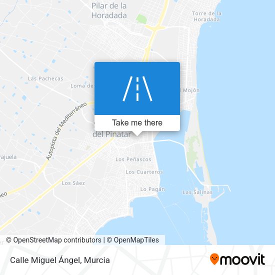 Calle Miguel Ángel map