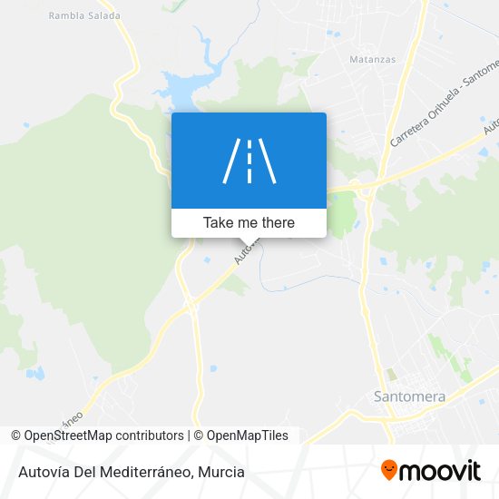 Autovía Del Mediterráneo map