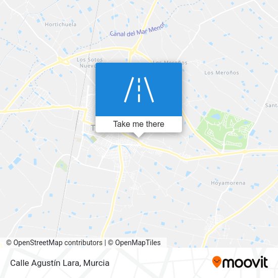 Calle Agustín Lara map