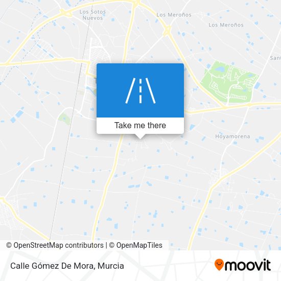 Calle Gómez De Mora map