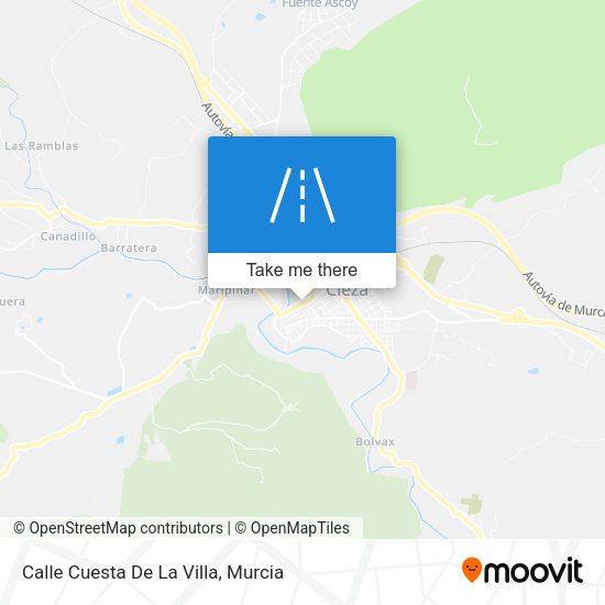 Calle Cuesta De La Villa map