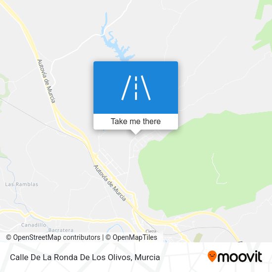 Calle De La Ronda De Los Olivos map