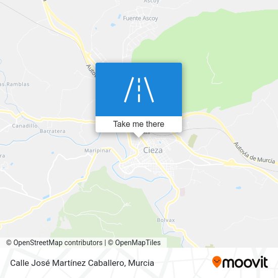 Calle José Martínez Caballero map