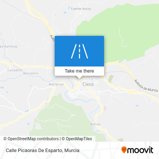 Calle Picaoras De Esparto map