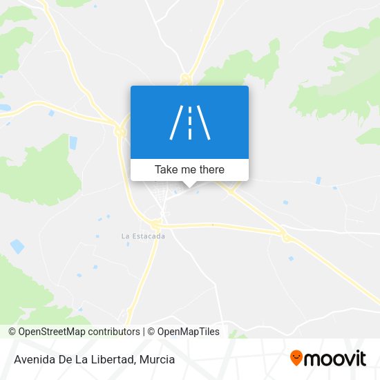 Avenida De La Libertad map