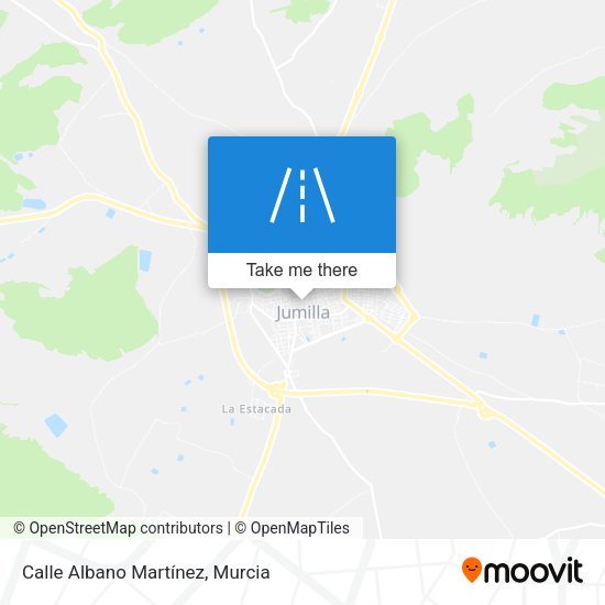 Calle Albano Martínez map