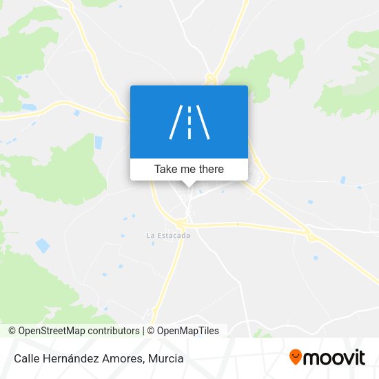Calle Hernández Amores map