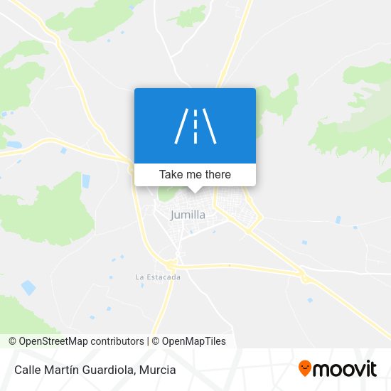 Calle Martín Guardiola map