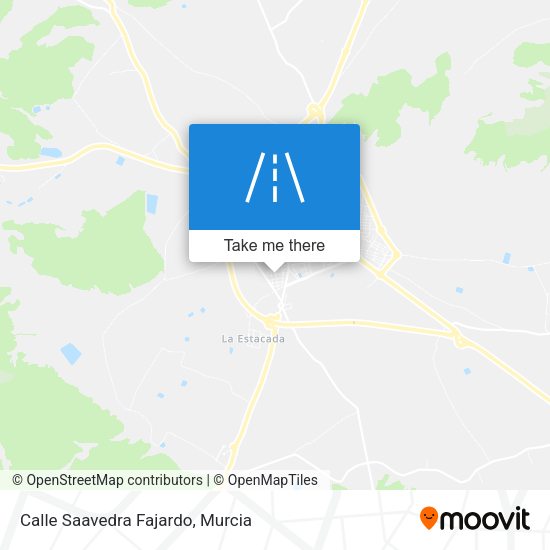 Calle Saavedra Fajardo map