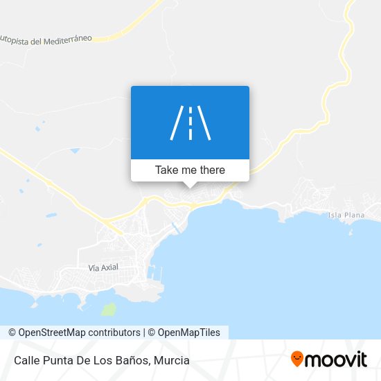 Calle Punta De Los Baños map