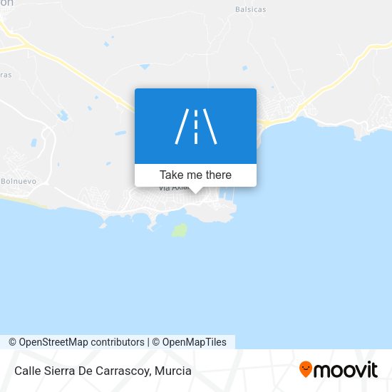 Calle Sierra De Carrascoy map