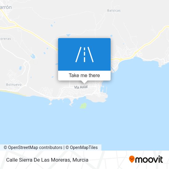 Calle Sierra De Las Moreras map