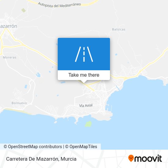 Carretera De Mazarrón map