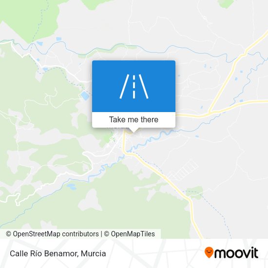 Calle Río Benamor map