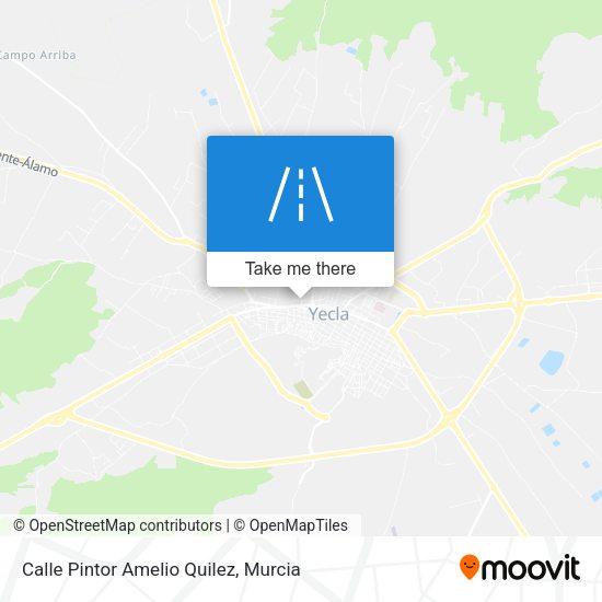 Calle Pintor Amelio Quilez map