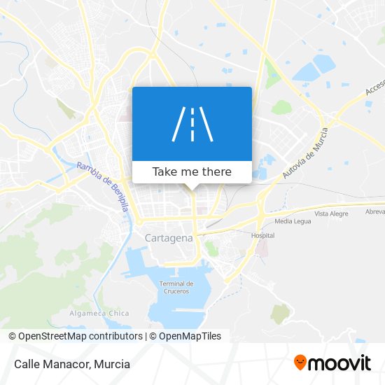 mapa Calle Manacor