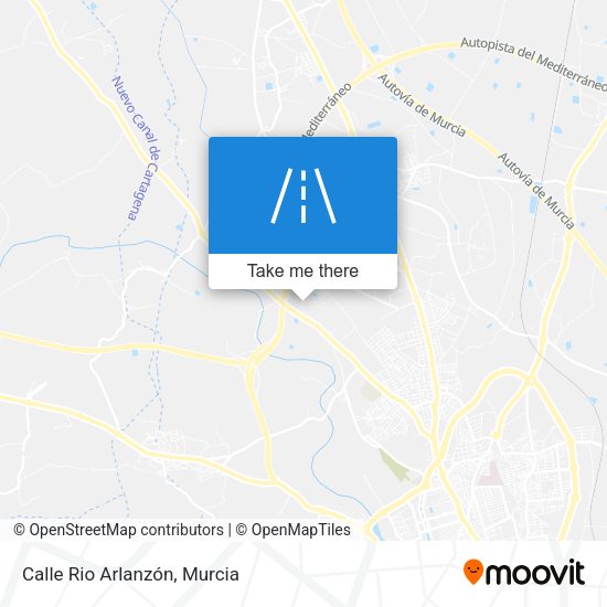 Calle Rio Arlanzón map