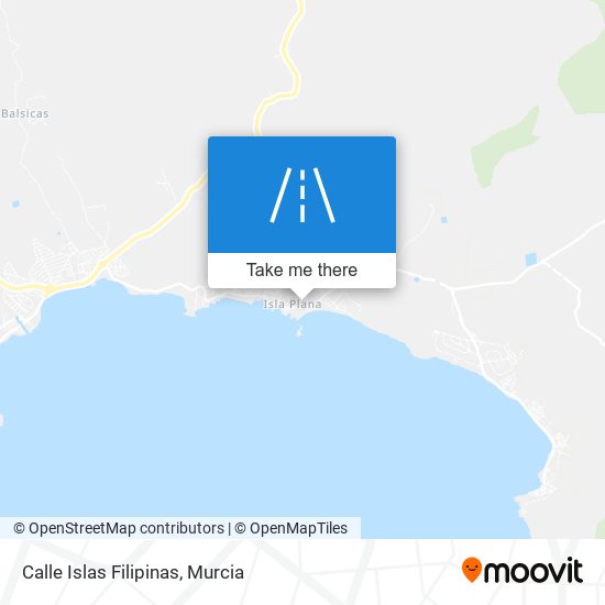 Calle Islas Filipinas map