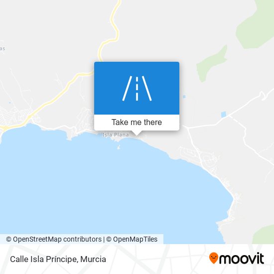 Calle Isla Príncipe map