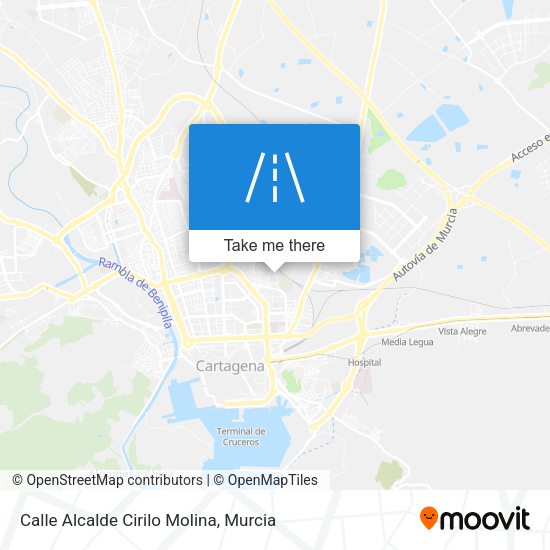 Calle Alcalde Cirilo Molina map