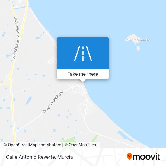 Calle Antonio Reverte map