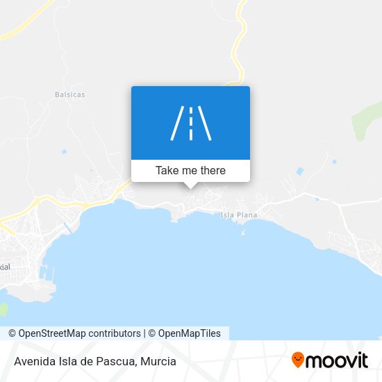 Avenida Isla de Pascua map