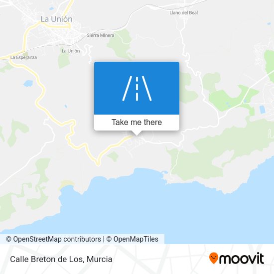 Calle Breton de Los map