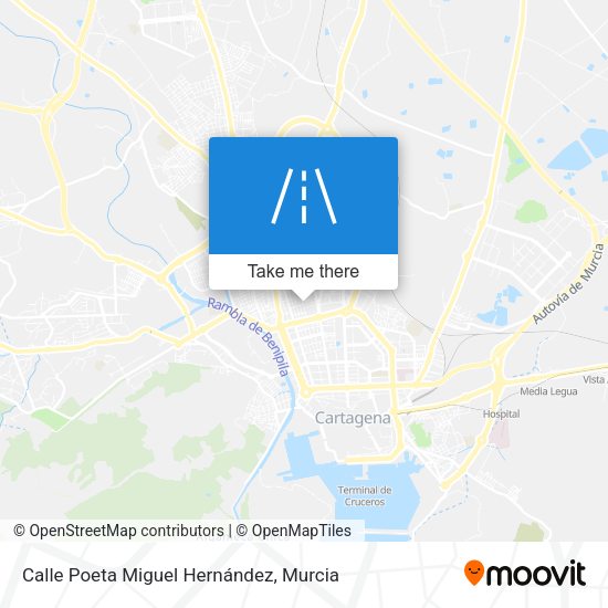 Calle Poeta Miguel Hernández map